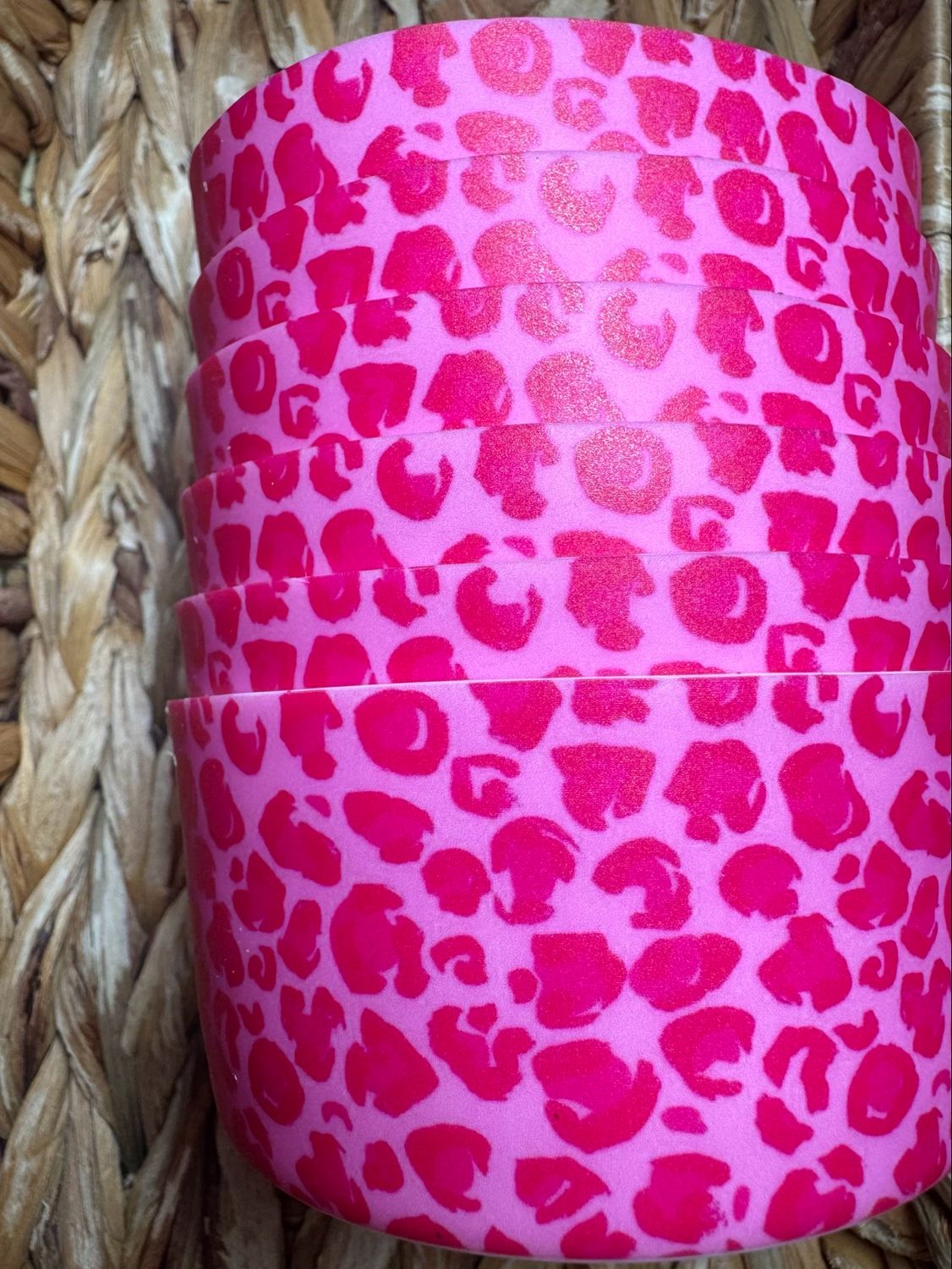 Dark Pink Leopard Cup Boot (TSC Exclusive)