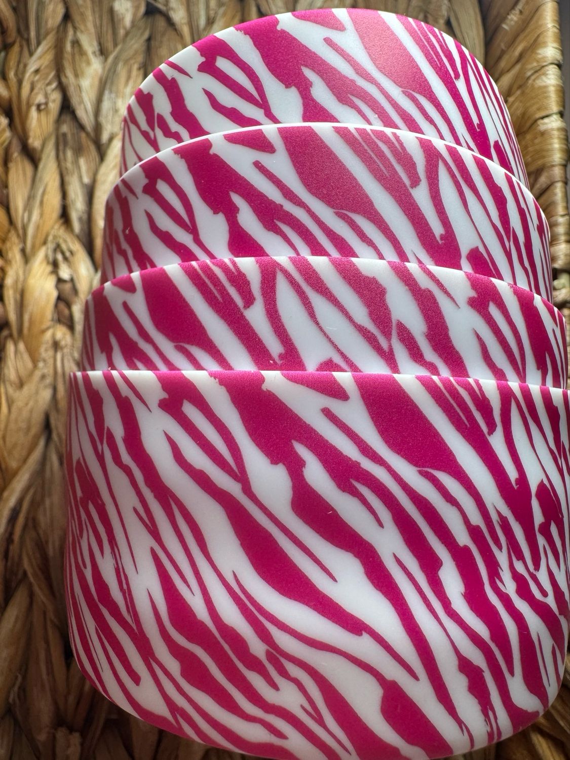 Pink Zebra Cup Boot (TSC Exclusive)
