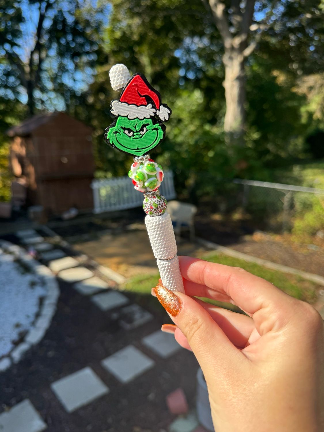 Grinch Premade Pen