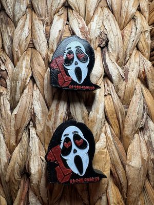 Ghost Face 3d Printed Straw Topper 