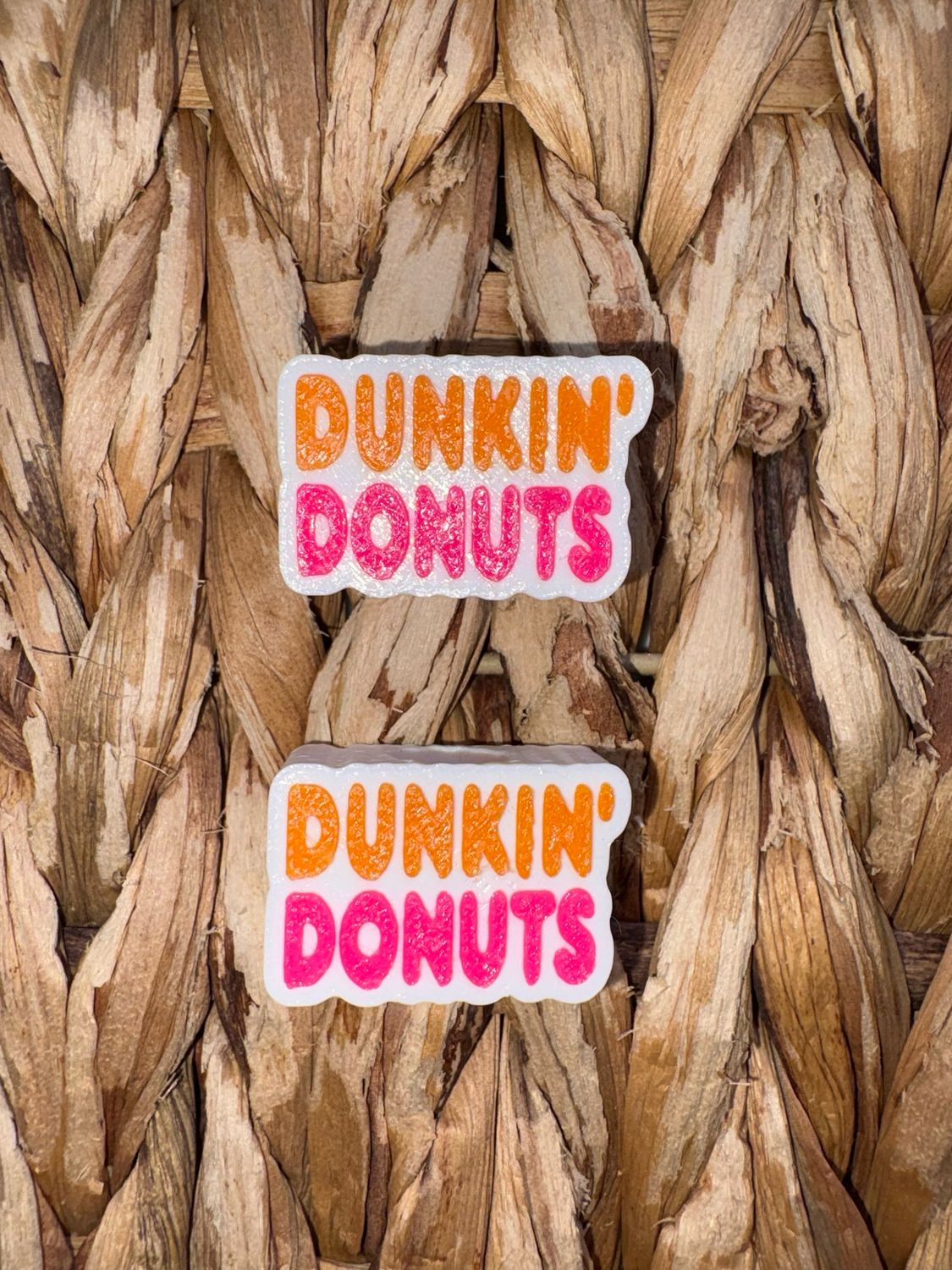 Dunkin Donuts 3d Printed Straw Topper