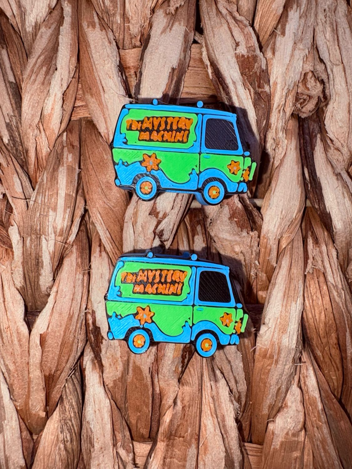 Mystery Machine 3d Printed Straw Topper