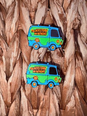 Mystery Machine 3d Printed Straw Topper