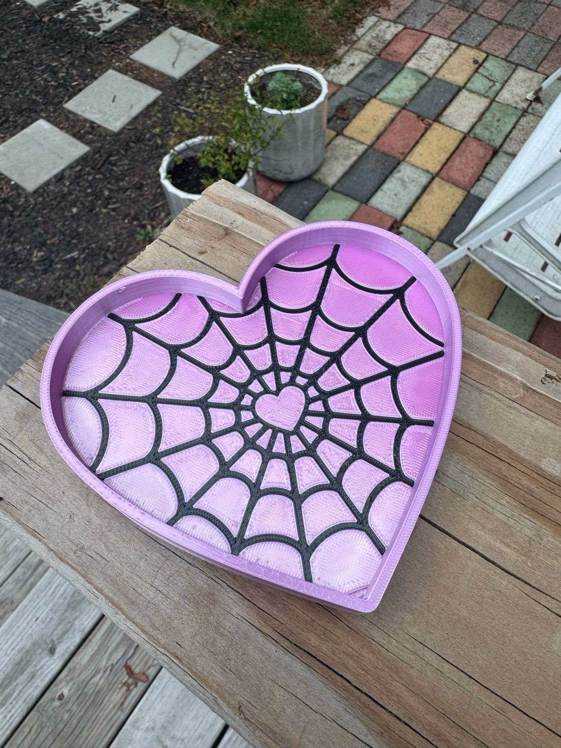 Purple Spidey 3d Printed Trinket Tray