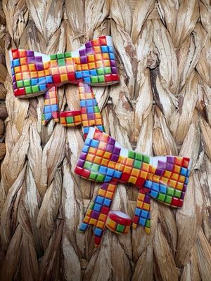 Tetris Bow Straw Topper (TSC Exclusive)