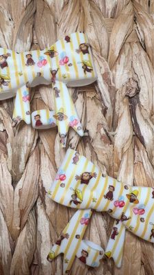 Curious George Bow Straw Topper (TSC Exclusive)
