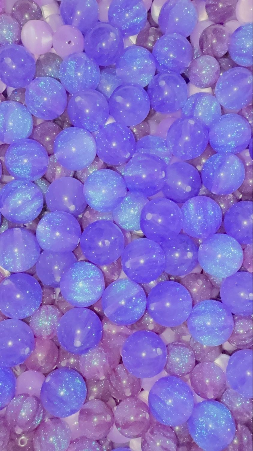 Purple Bead Mix-Medium 
