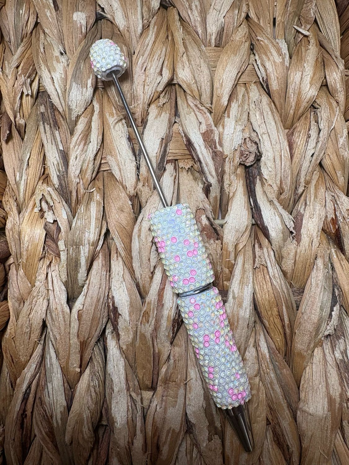 Pink Raspberry AB Rhinestone Pen