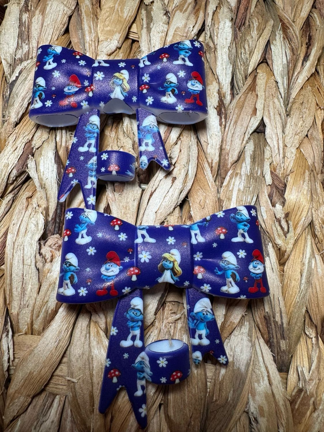 Smurfs Bow Straw Topper  (TSC Exclusive)