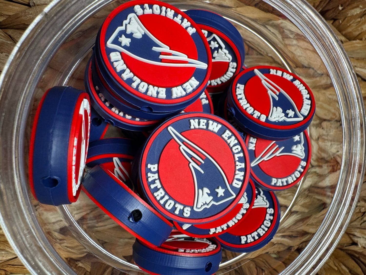 Patriots Football Circle Focal