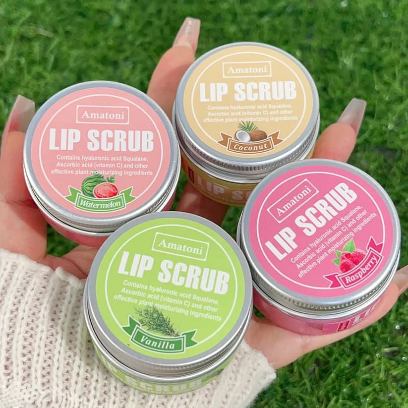 Amatoni Creamy Flavored Lip Scrub