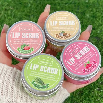 Amatoni Creamy Flavored Lip Scrub
