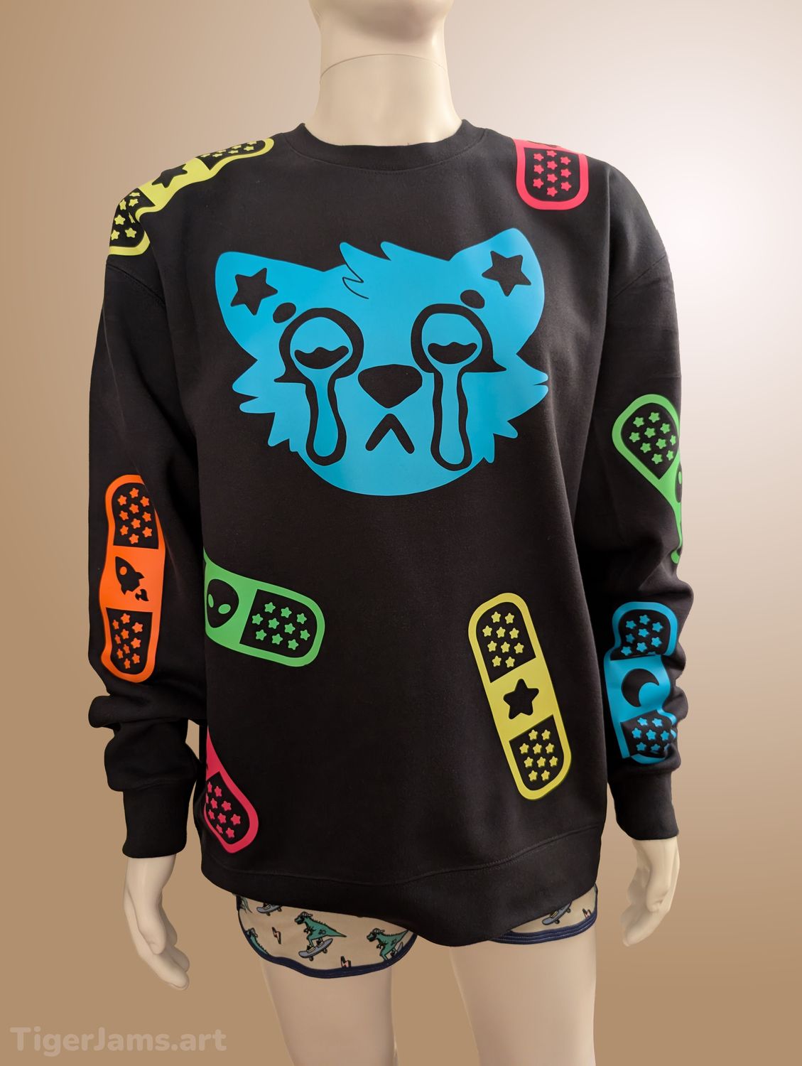 [Final stock] Bandage Kid Glow-in-the-dark Sweatshirt