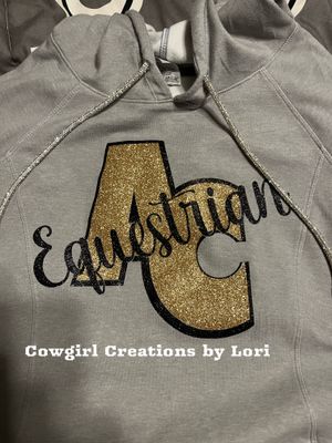 ACET Glitter Logo Sweatshirt