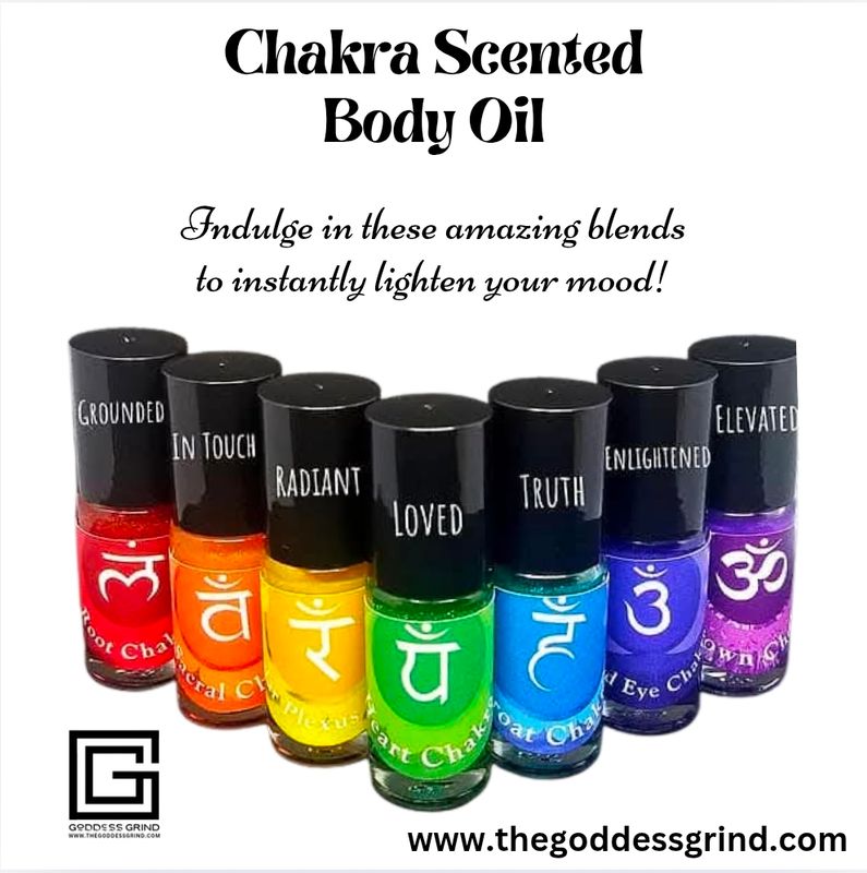 Chakra Scented Body Oil