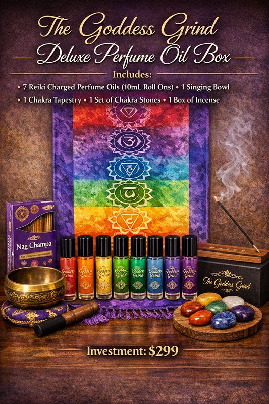 Deluxe Reiki Perfume Oil Box