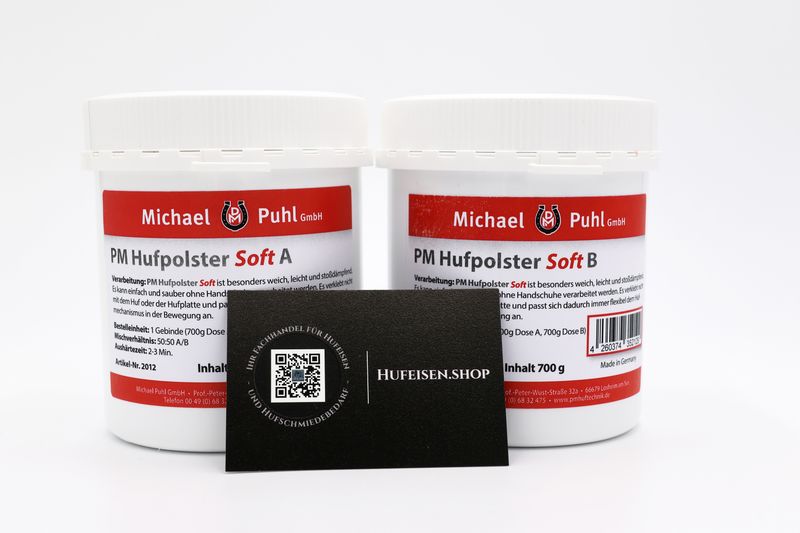 PM Hufpolster SOFT A u. B je 700gr.