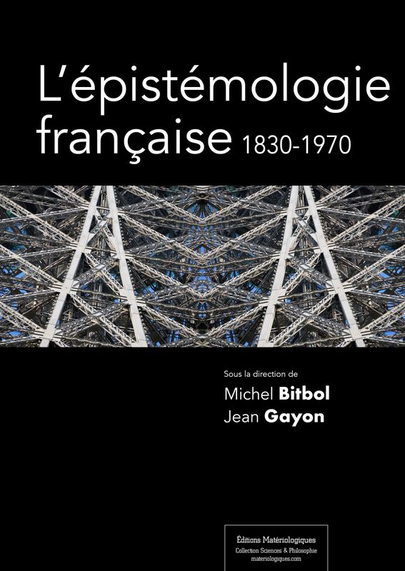 L'épistémologie française 1830-1970