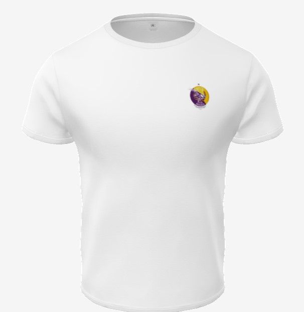 &quot;tee shirt blanc H logo brodé 65&quot;