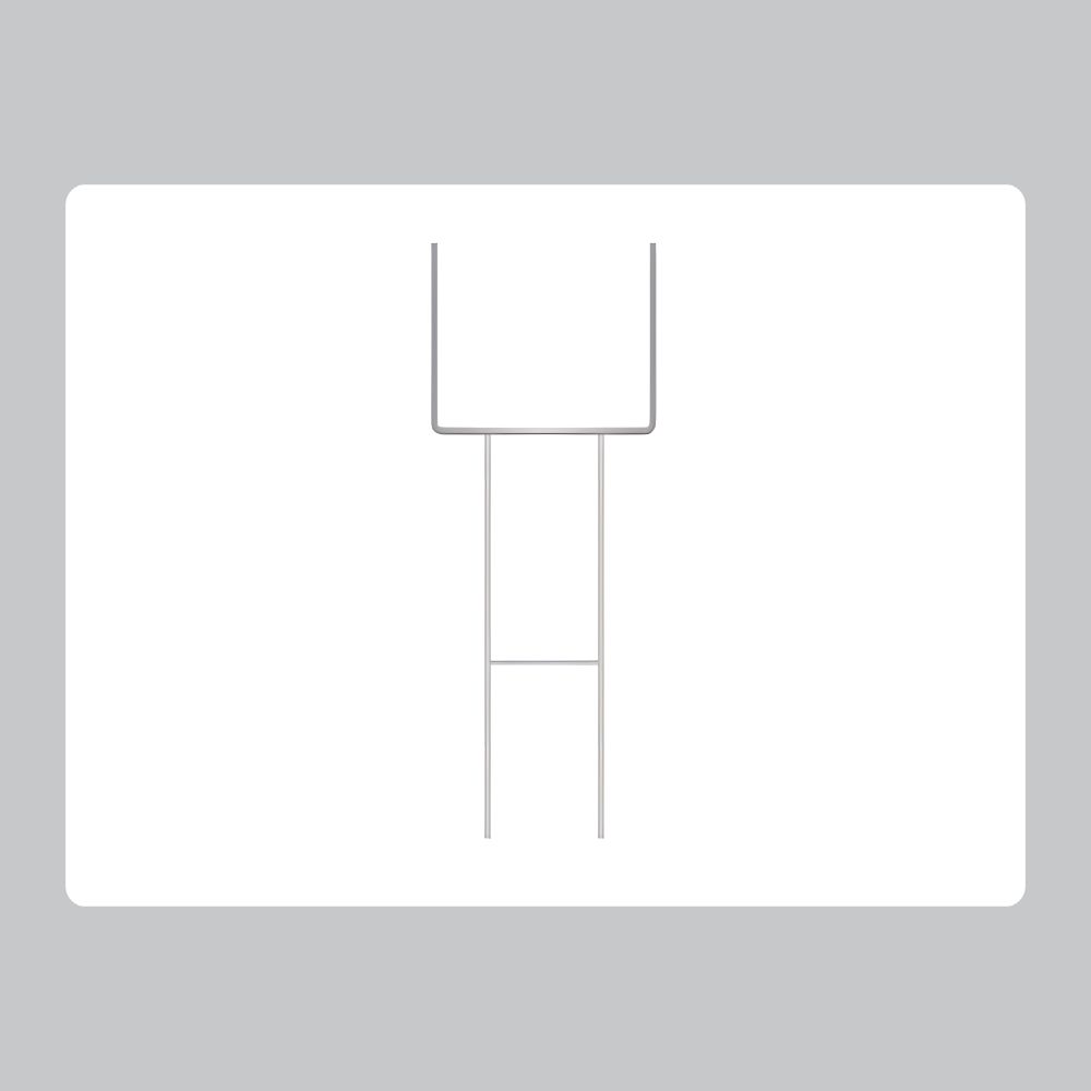 10in x 30in Economy Cor-x Sign Stake ( H-Stakes)
