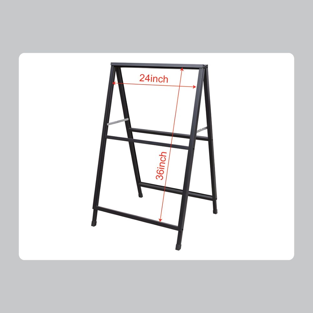 Slide-in Folding A Frame Sign Sidewalk Sign 24X36