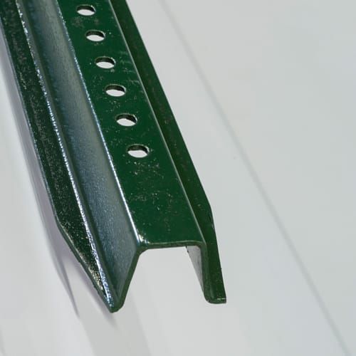 U-Channel Sign Posts - Green 2 lb/ft