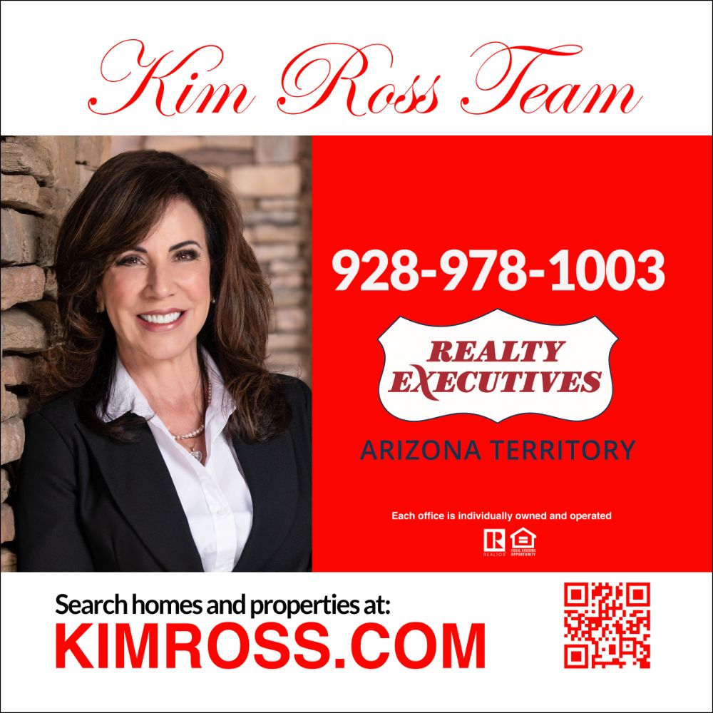 24"x24" KIM ROSS - Double Sided ACM Sign
