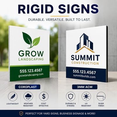 Rigid Signs
