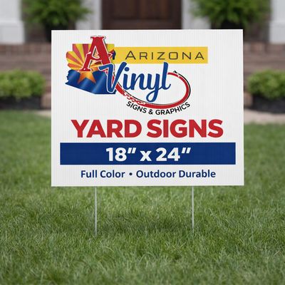 New Customer Yard Signs