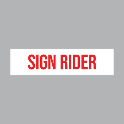 Sign Riders - You Design