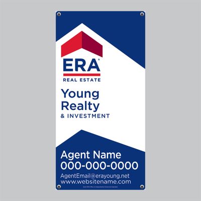NEW AGENT SIGN - 18"X36" 3MM ACM - No Photo