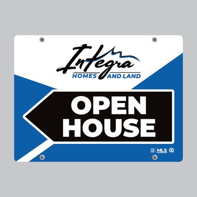 18"X24" 2-sided 3mm ACM OPEN HOUSE ACM SIGN
