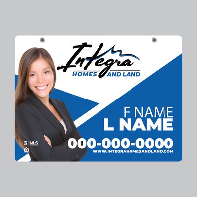 18"X24" 2-Sided 3mm ACM AGENT SIGN