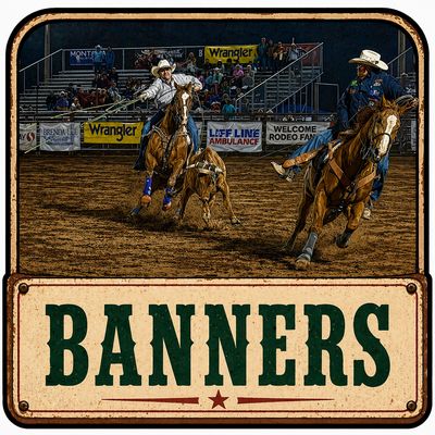 RODEO  Vinyl Banners