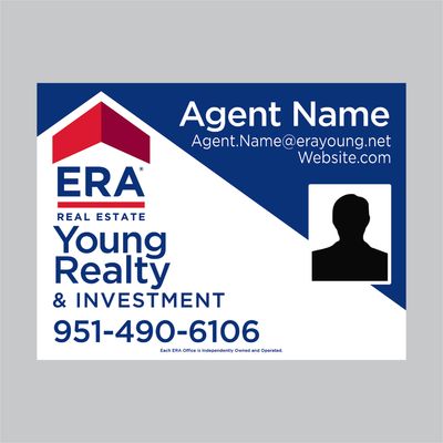 NEW AGENT - 24in x 18in DS Agent Sign w/ Photo