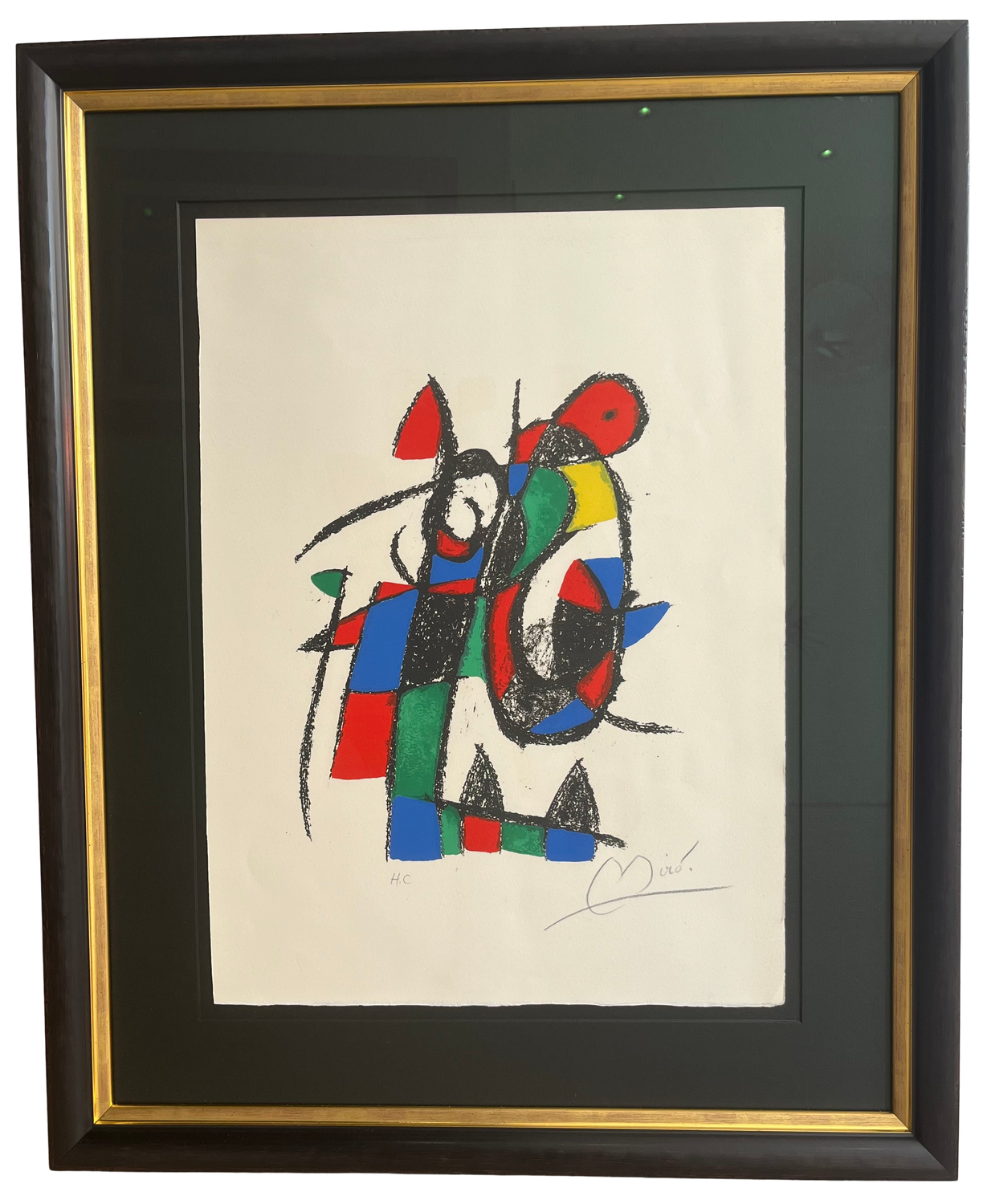Joan Miró -  Sans titre 1975