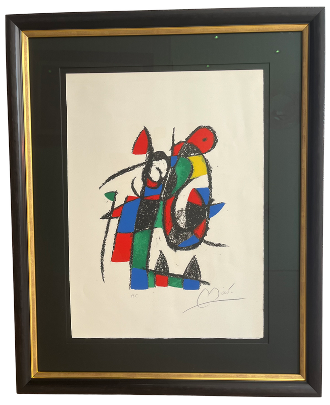 Joan Miró -  Sans titre 1975