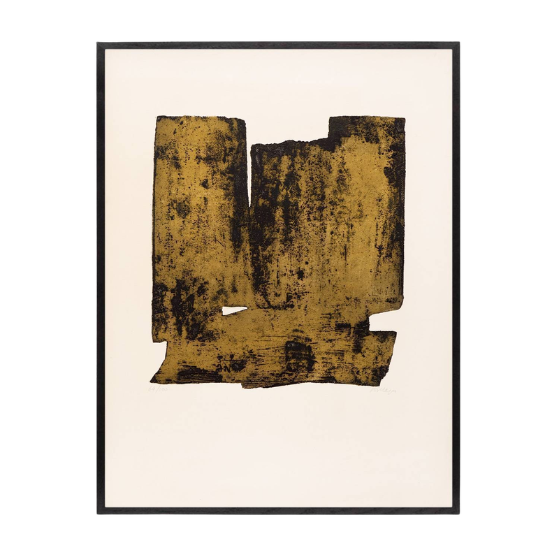 Pierre Soulages - Eau-forte XII 1957