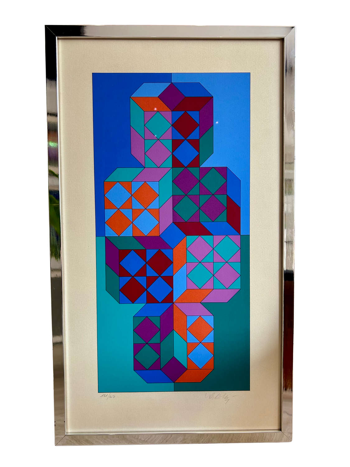 Victor Vasarely -  Sans titre, c. 1979
