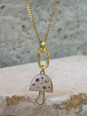 Mushroom Necklace