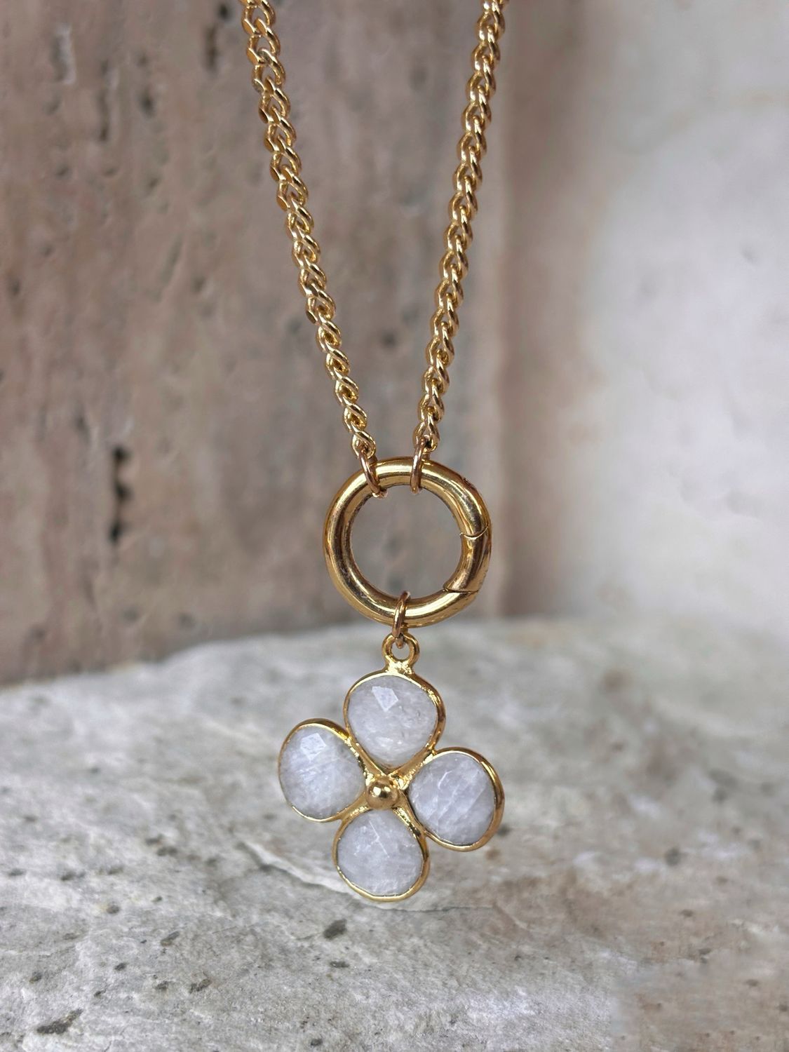 Lucky Moonstone Necklace 