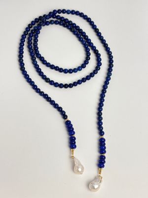 Salvia Stone Necklace