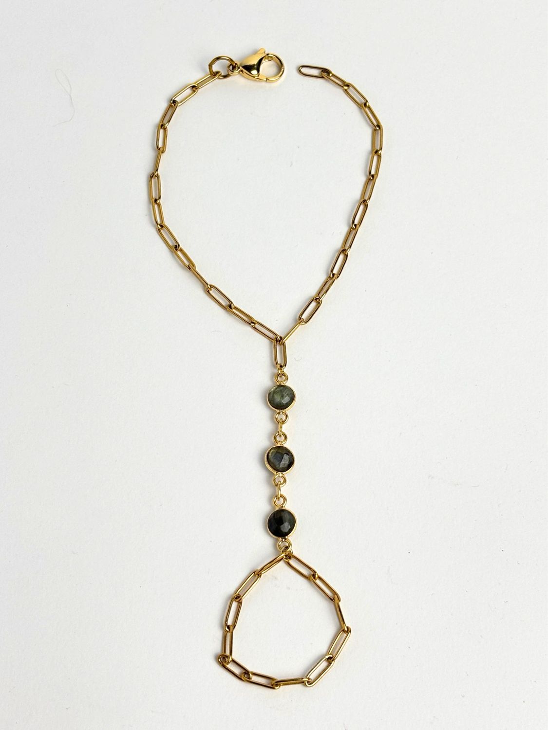 Camila Labradorite Handchain