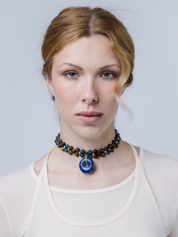 Blueberry &amp; Chocolate Choker