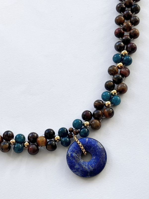 Blueberry &amp; Chocolate Choker