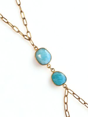 Camila Aqua Marine Handchain