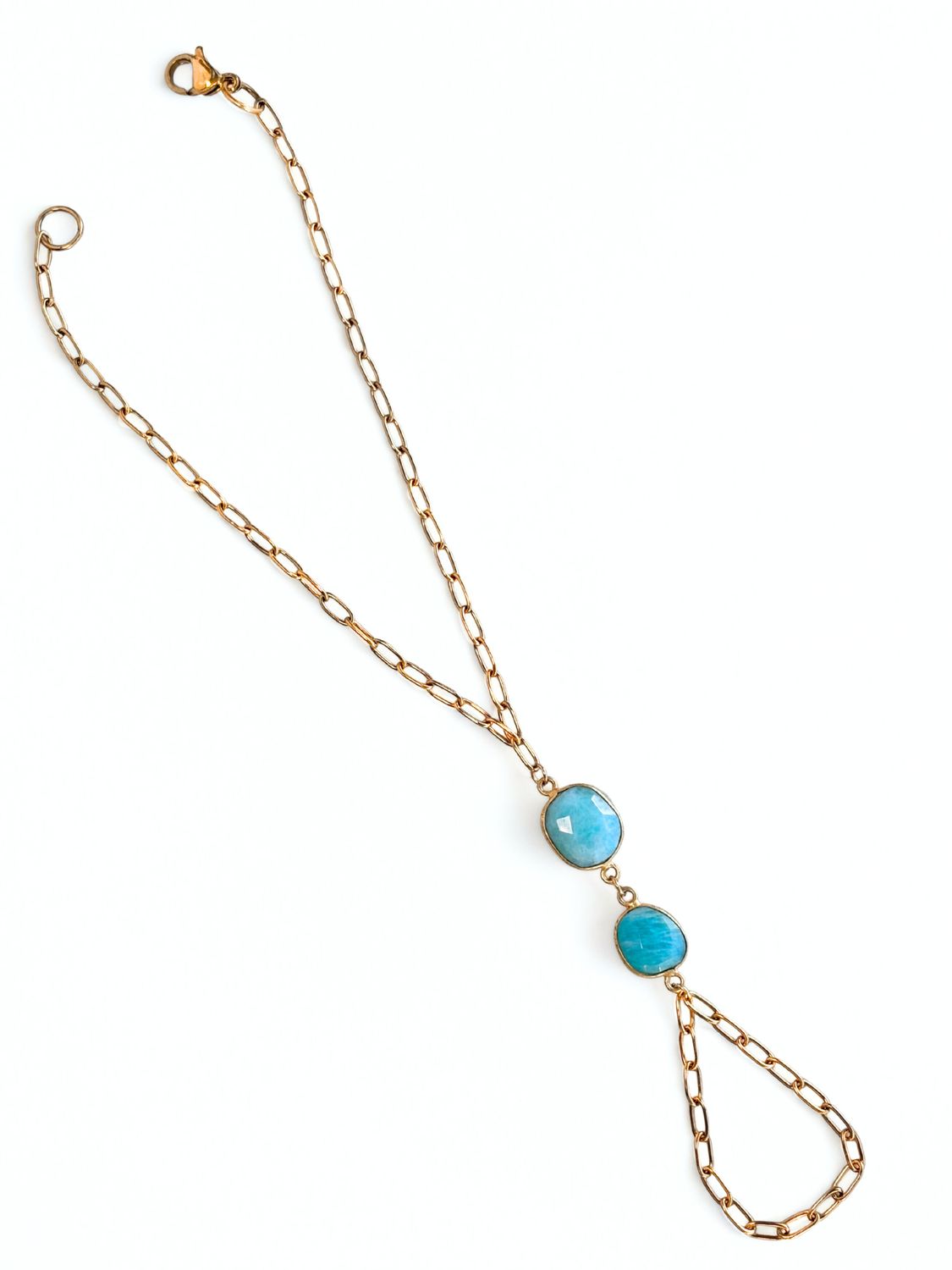 Camila Aqua Marine Handchain