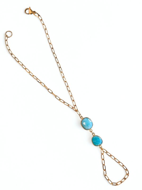 Camila Aqua Marine Handchain