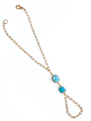 Camila Aqua Marine Handchain