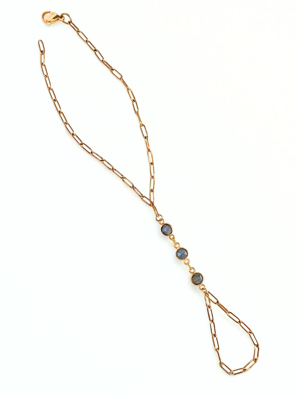 Camila Labradorite Handchain